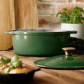 Oala Andreas, Homla, 36x22x17 cm, 3.5 L, fonta, verde