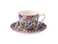 Samba I Brandani 2 db Kávés csésze kistányérral, 50 ml, porcelán