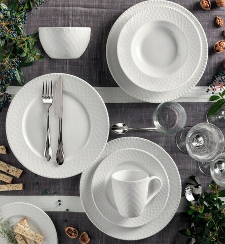 Brandani 18 darabos Étkészlet, porcelán