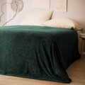 Cuvertura de pat Noah, Homla, 220x240 cm, poliester, verde