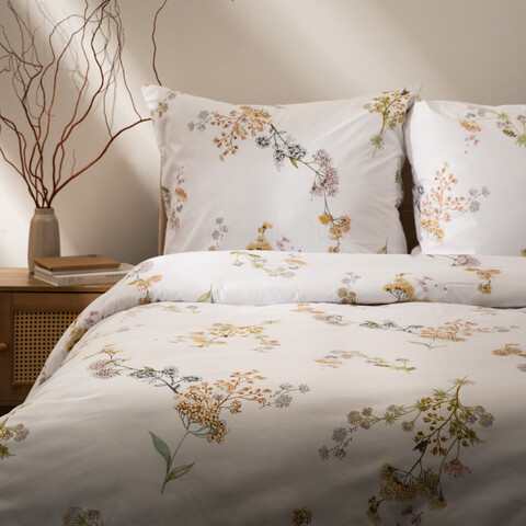 Lenjerie de pat King Size, Deanna, Homla, 3 piese, 200x220 cm, microfibra din poliester, multicolor