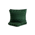 Lenjerie de pat dubla Mariah, Homla, 3 piese, 160x200 cm, microfibra din poliester, verde