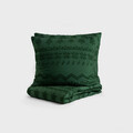 Lenjerie de pat King Size, Mariah, Homla, 3 piese, 200x220 cm, microfibra din poliester, verde