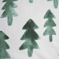 Lenjerie de pat pentru o persoana Pinno, Homla, 2 piese, 140x200 cm, bumbac, alb/verde