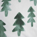 Lenjerie de pat dubla Pinno, Homla, 3 piese, 160x200 cm, bumbac, alb/verde