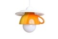 Pendul Afternoon tea, Deco Republic, E27, 1x60W, ceramica, galben/portocaliu
