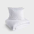 Lenjerie de pat King Size, Lyra, Homla, 3 piese, 200x220 cm, bumbac, negru