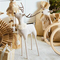 Decoratiune ren Millie, Homla, 30x68 cm, poliester, bej
