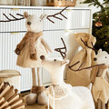 Decoratiune fata Millie, Homla, 17x62 cm, poliester, bej