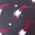 Lenjerie de pat King Size, Gnomm, Homla, 3 piese, 200x220 cm, microfibra din poliester, multicolor