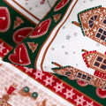 Lenjerie de pat King Size, Lapland, Homla, 3 piese, 200x220 cm, microfibra din poliester, multicolor