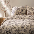 Lenjerie de pat dubla Pamela, Homla, 3 piese, 160x200 cm, 70x80 cm, bumbac, multicolor