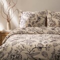 Lenjerie de pat dubla Pamela, Homla, 3 piese, 160x200 cm, 70x80 cm, bumbac, multicolor