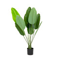 Planta artificiala Tropical Zone, Homla, 90 cm, plastic, verde