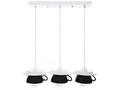 Lustra Afternoon tea, Deco Republic, E27, 3x60W, ceramica, negru