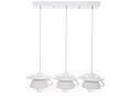 Lustra Afternoon tea, Deco Republic, E27, 3x60W, ceramica, alb