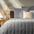 Cuvertura de pat Finch, Homla, 200x220 cm, poliester, gri