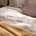 Lenjerie de pat King Size, Fern, Homla, 3 piese, 200x220 cm, bumbac, multicolor