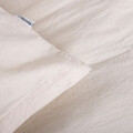 Lenjerie de pat King Size, Ruelle, Homla, 3 piese, 200x220 cm, bumbac, bej