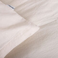 Lenjerie de pat dubla Ruelle, Homla, 3 piese, 160x200 cm, bumbac, bej