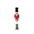 Decoratiune Spargatorul de nuci Nutcracker, Homla, 50 cm, lemn, multicolor