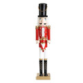 Decoratiune Spargatorul de nuci Nutcracker, Homla, 50 cm, lemn, multicolor