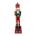 Decoratiune Spargatorul de nuci Nutcracker, Homla, 42 cm, lemn, multicolor
