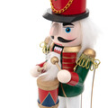 Decoratiune Spargatorul de nuci Nutcracker, Homla, 30 cm, lemn, multicolor