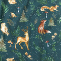Lenjerie de pat dubla Padu, Homla, 3 piese, 160x200 cm, bumbac, verde