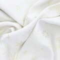 Fata de masa Gold Snow, Homla, 150x220 cm, poliester, alb/auriu