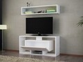 Comoda TV cu raft Derya, Woody Fashion, alb