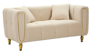 Crem;Auriu, Canapea 2 locuri