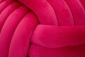 Taburet Softy, Mauro Ferretti, 45x45x45 cm, MDF/catifea din policoton, fucsia