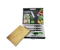Set cutite de bucatarie, Cooking by Heinner, 8 piese, negru