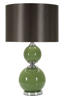 Verde;Gri, Lampa de masa H65 cm