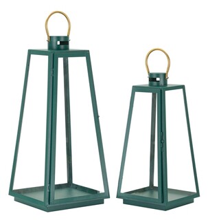 Verde;Auriu, Set 2 felinare