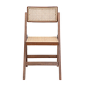 Scaun Verdura, Homla, 46x52x80 cm, lemn/ratan, natur