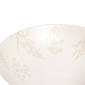Serviciu de masa 18 piese Bari, Homla, gresie, alb/maro