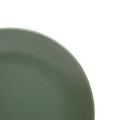 Serviciu de masa 18 piese Bari, Homla, gresie, alb/verde
