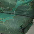 Lenjerie de pat dubla Gallo, Homla, 160x200 cm, 3 piese, microfibra din poliester, verde