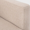 Coltar extensibil 3 locuri Mamalu, Homla, 197x82.5x86 cm, lemn/textil, bej