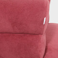 Fotoliu Suave, Homla, 87x80x72 cm, metal/textil, rosu claret