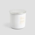 Lumanare parfumata Aura, Homla, 870 gr, ceara, alb