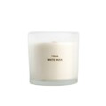 Lumanare parfumata Glow, Homla, 870 gr, ceara/sticla, alb
