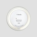 Lumanare parfumata Glow, Homla, 870 gr, ceara/sticla, alb