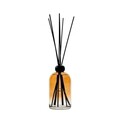Difuzor de parfum cu betisoare Glow, Homla, 1 L, sticla, galben