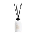 Difuzor de parfum cu betisoare Aura, Homla, 8.9x16.10 cm, 500 ml, sticla, alb