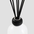 Difuzor de parfum cu betisoare Aura, Homla, 8.9x16.10 cm, 500 ml, sticla, alb