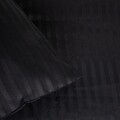 Lenjerie de pat dubla Agnes, Homla, 3 piese, 160x200 cm, bumbac/poliester, negru