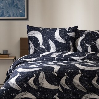 160x200 cm, Albastru;Alb